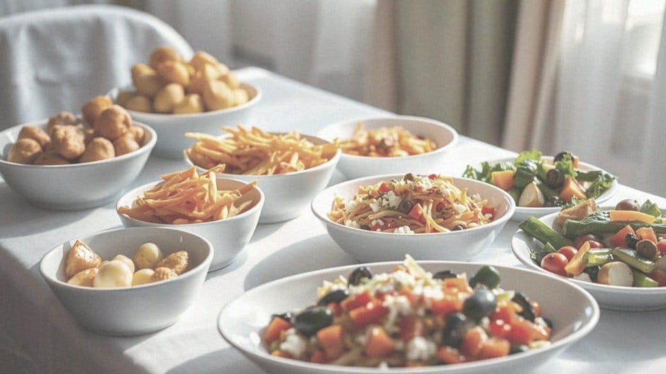 Jakie dodatki dostępne są w menu na chrzciny?