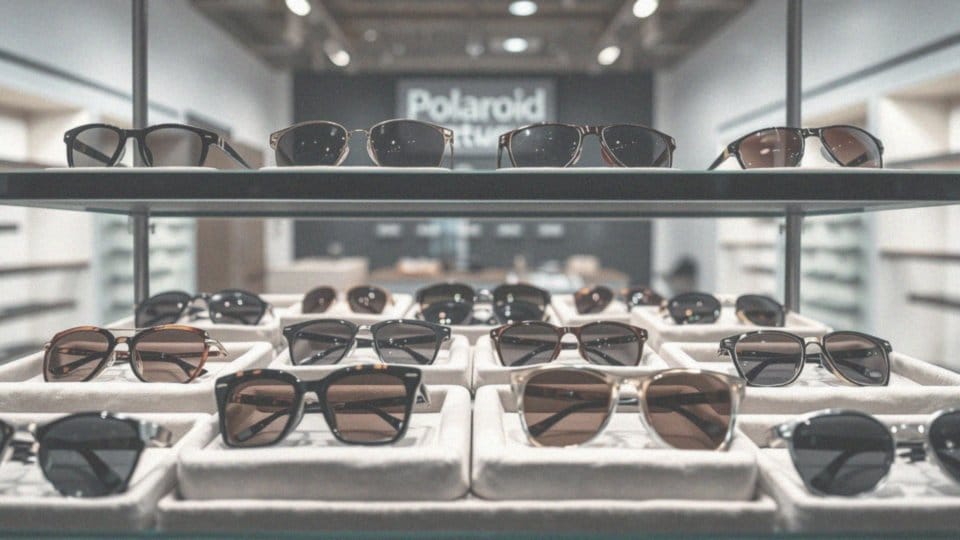 Jakie formy i style mają okulary Polaroid?