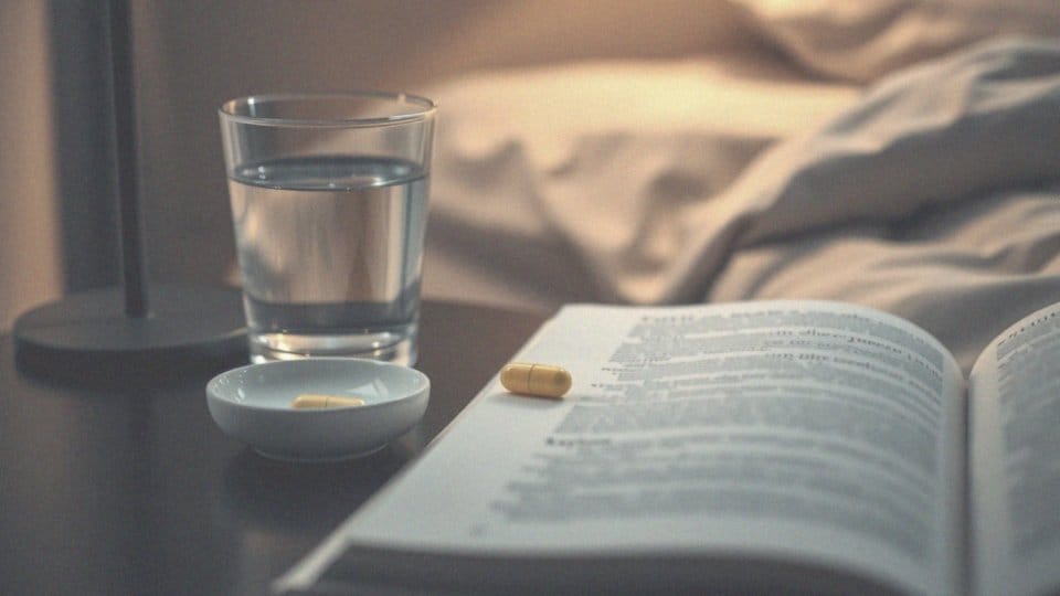 Jak żółta tabletka z literą z wpływa na sen?