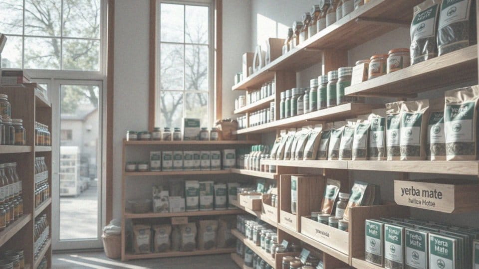Jakie sklepy stacjonarne oferują yerba mate?