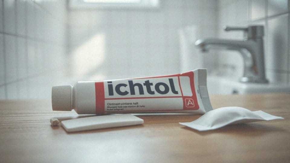 Jak można stosować maść ichtiolową?