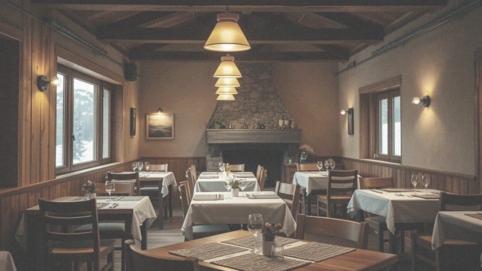 Jakie są cechy wnętrza restauracji w Karpaczu?