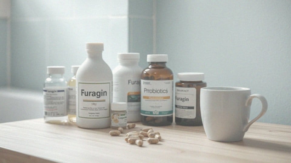 Czy można jednocześnie stosować probiotyki z furaginą?