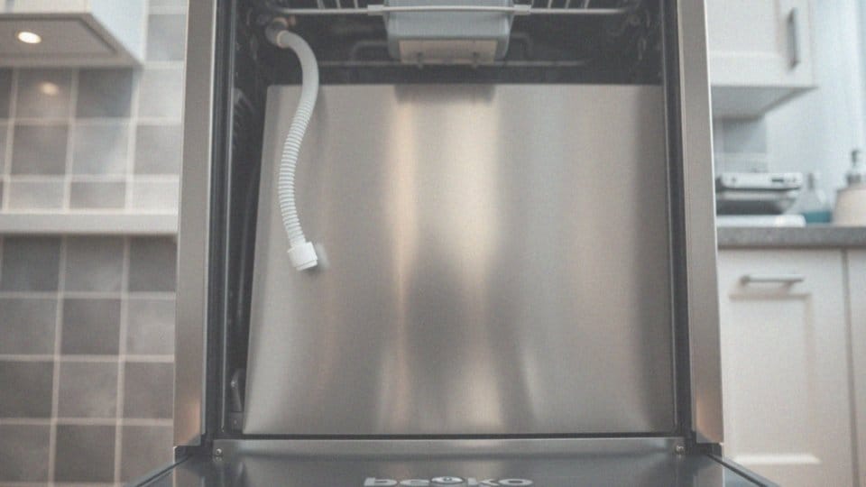 Jak można naprawić błąd E02 w zmywarce Beko?